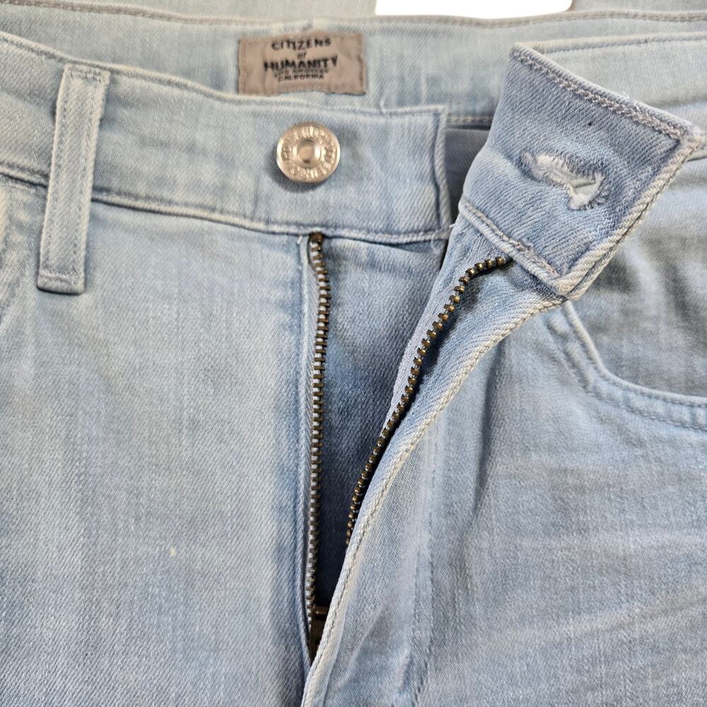 Citizens Of Humanity Drew Fray High Rise‎ Cropped Jeans. Size 27 - Picture 13 of 16